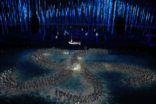 2014 Winter Olympics. Closing ceremony