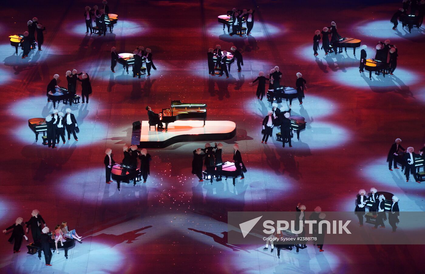 2014 Winter Olympics. Closing ceremony