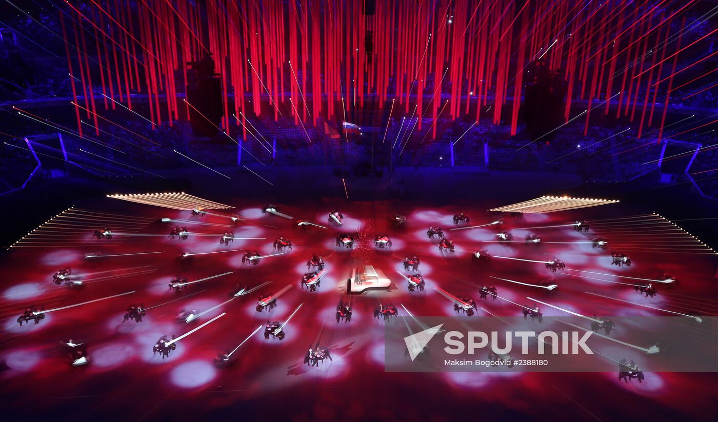 2014 Winter Olympics. Closing ceremony