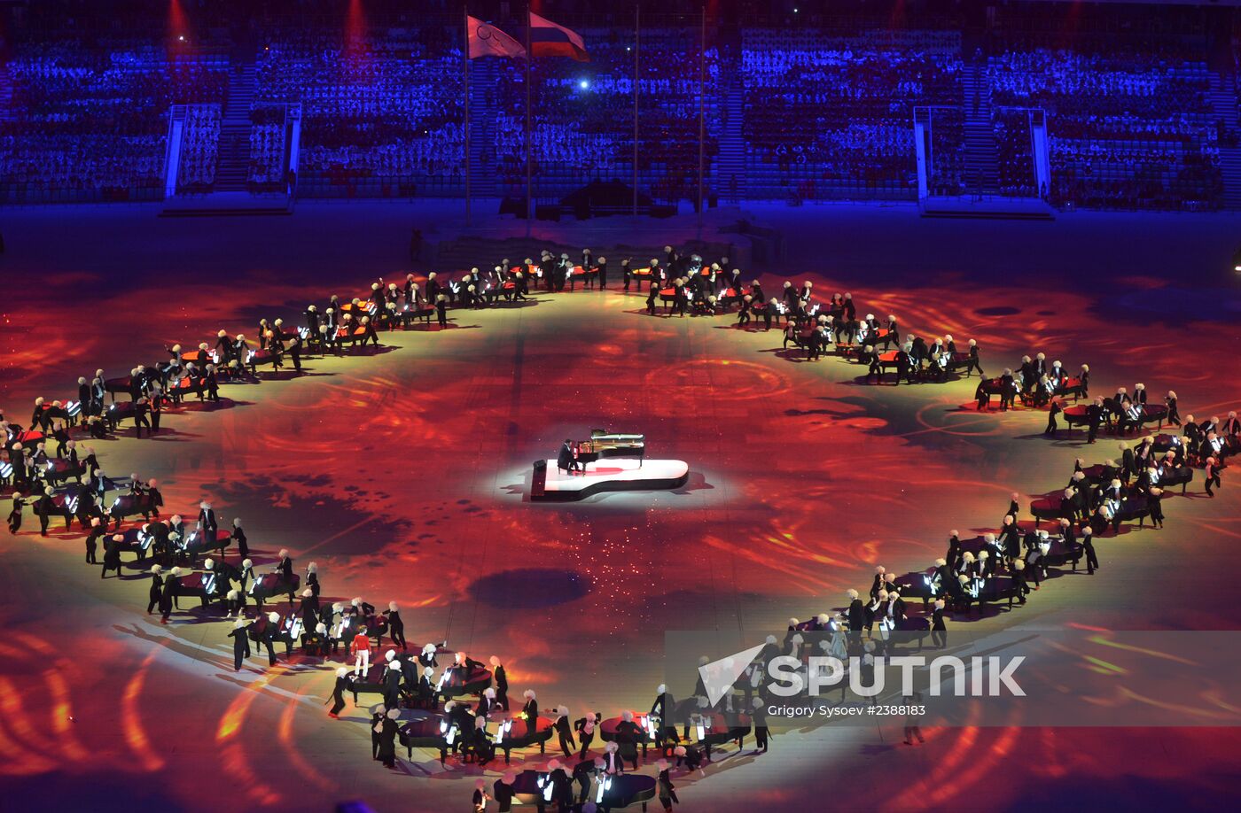 2014 Winter Olympics. Closing ceremony