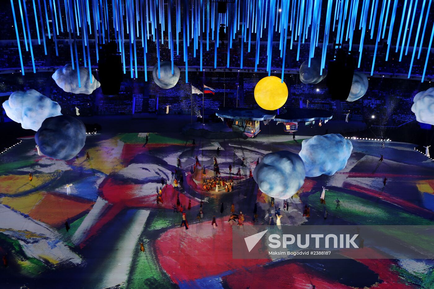 2014 Winter Olympics. Closing ceremony