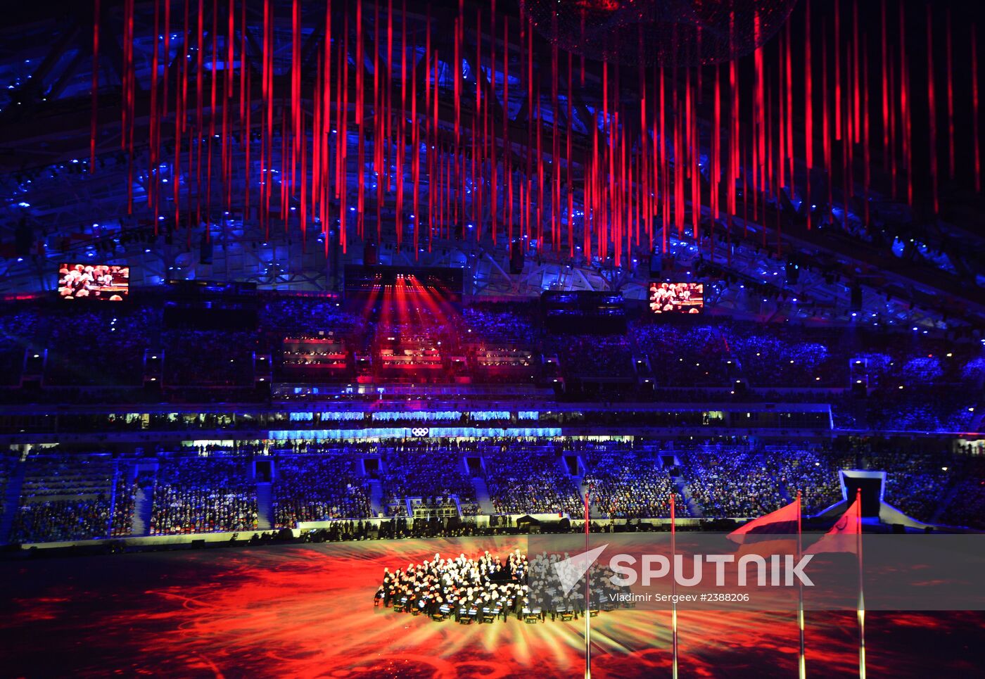 2014 Winter Olympics. Closing ceremony