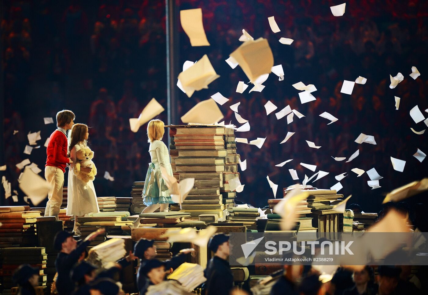2014 Winter Olympics. Closing ceremony