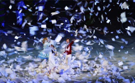 2014 Winter Olympics. Closing ceremony