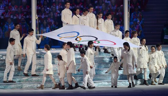 2014 Winter Olympics. Closing ceremony