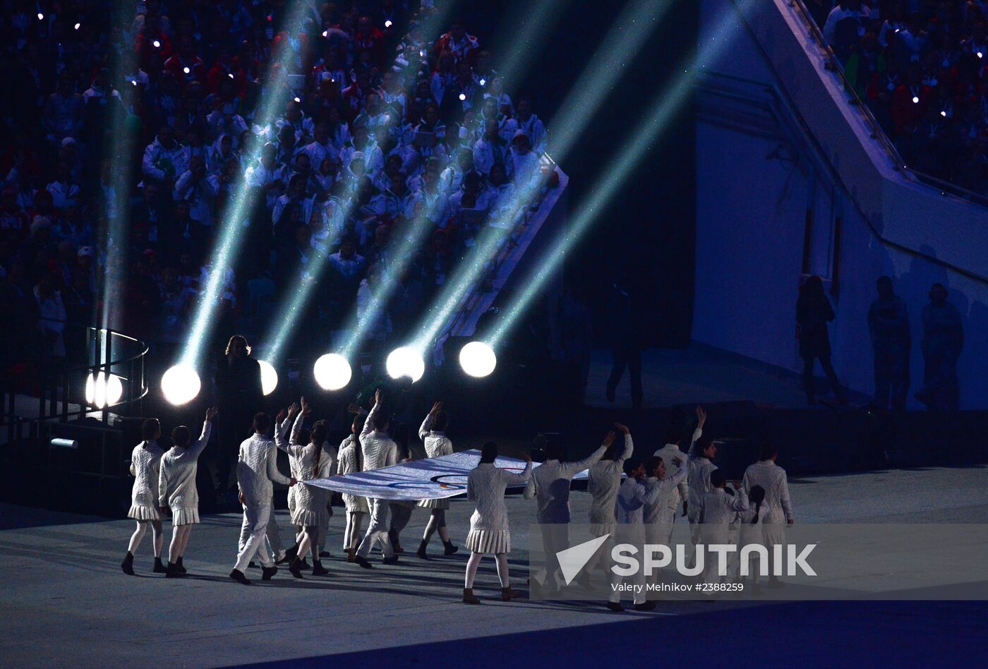2014 Winter Olympics. Closing ceremony