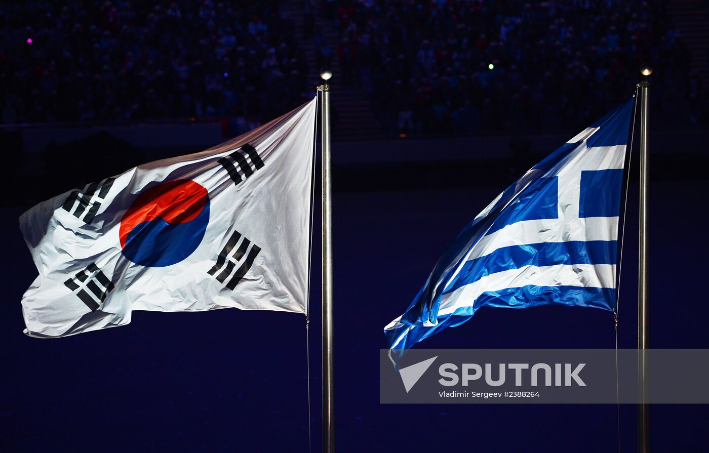 2014 Winter Olympics. Closing ceremony