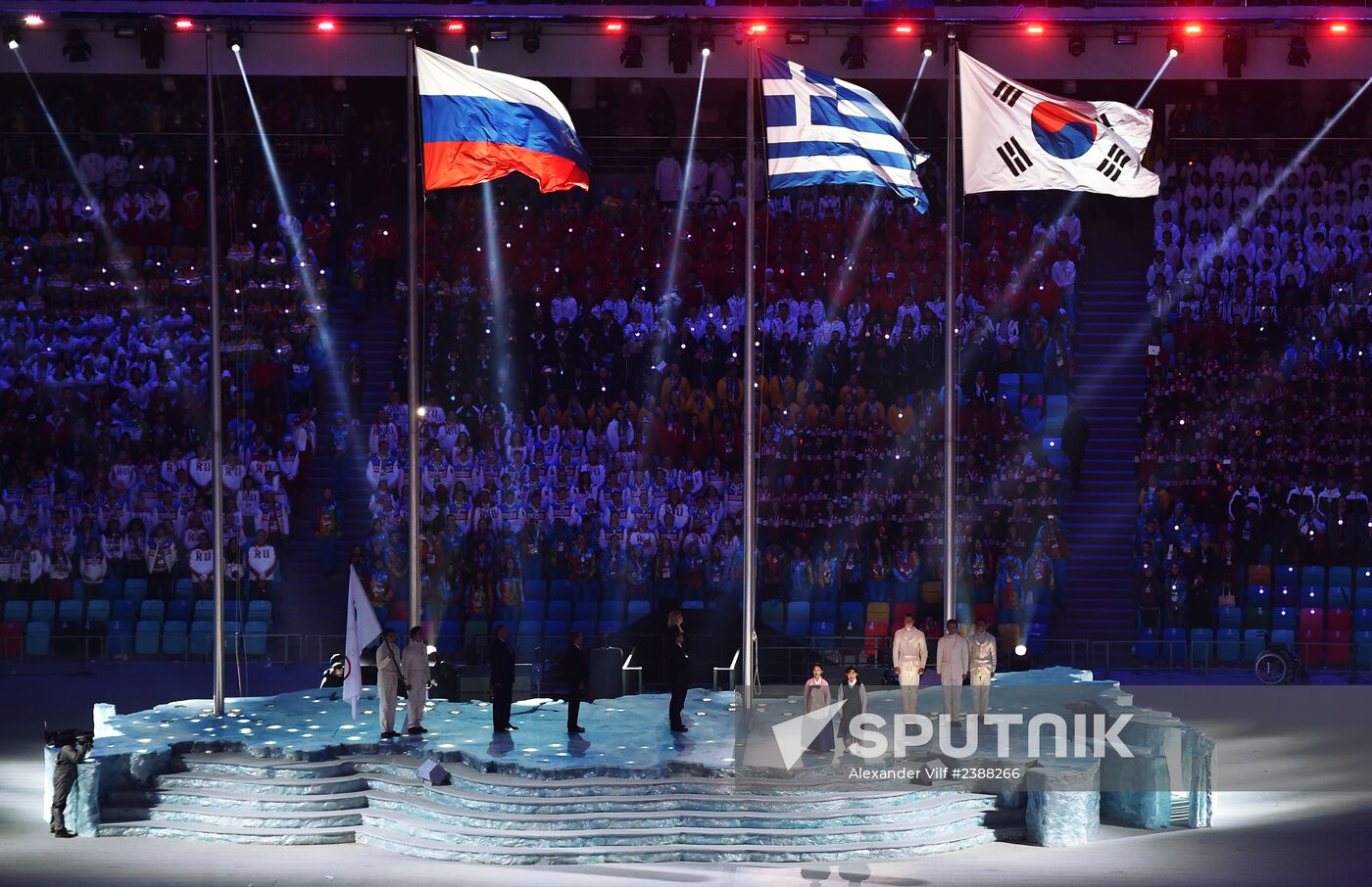 2014 Winter Olympics. Closing ceremony