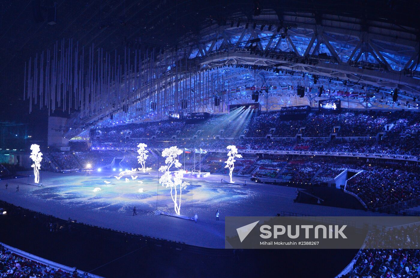 2014 Winter Olympics. Closing ceremony
