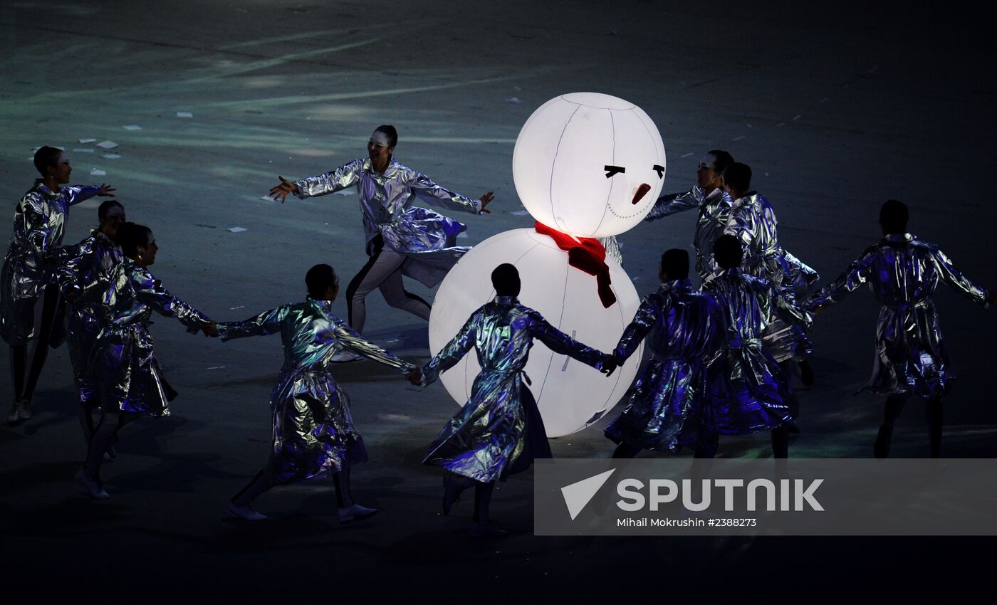 2014 Winter Olympics. Closing ceremony