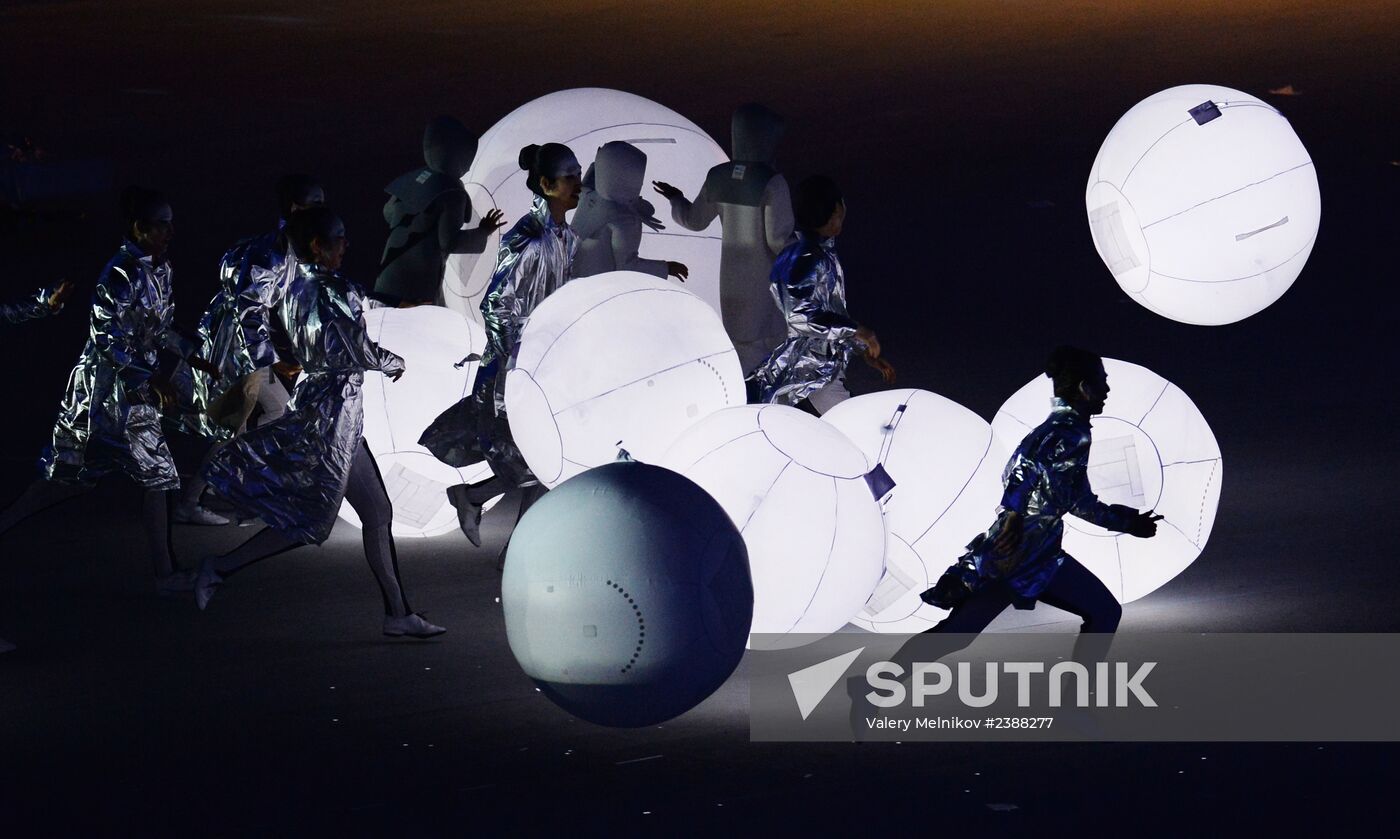 2014 Winter Olympics. Closing ceremony