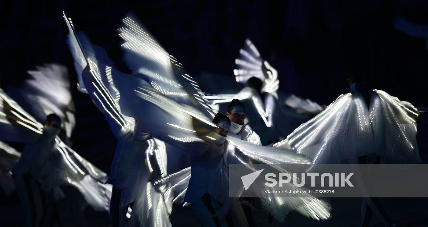 2014 Winter Olympics. Closing ceremony