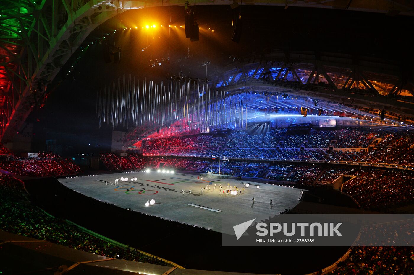 2014 Winter Olympics. Closing ceremony