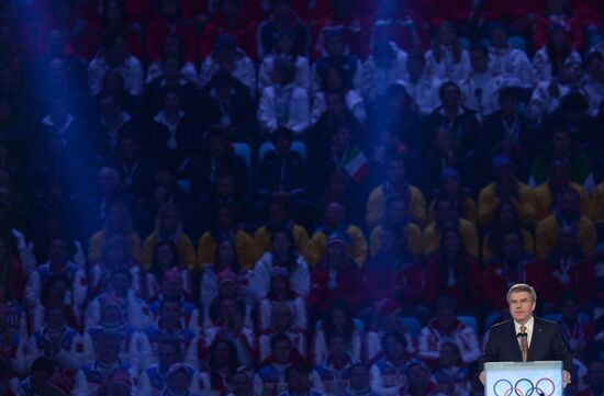 2014 Winter Olympics. Closing ceremony