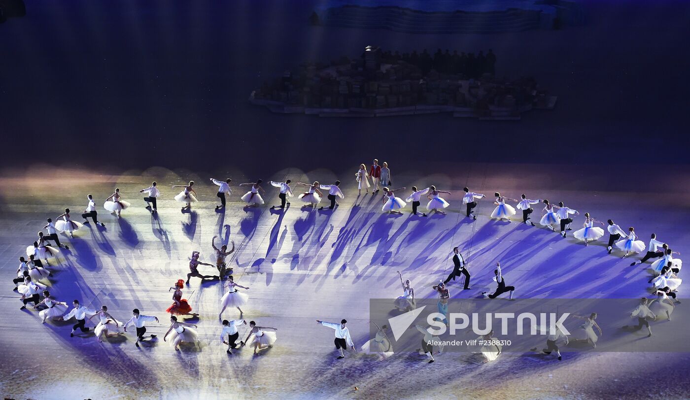 2014 Winter Olympics. Closing ceremony