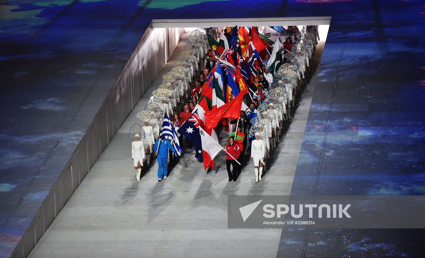 2014 Winter Olympics. Closing ceremony