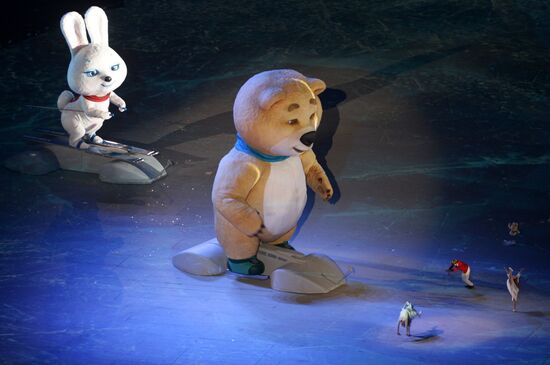 2014 Winter Olympics. Closing ceremony