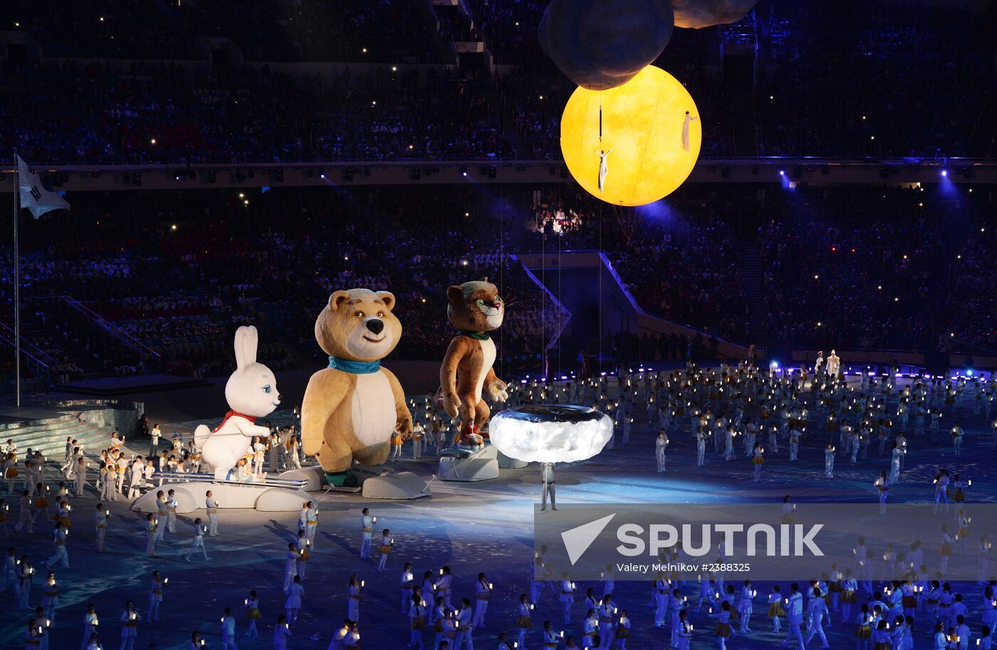 2014 Winter Olympics. Closing ceremony