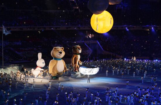 2014 Winter Olympics. Closing ceremony