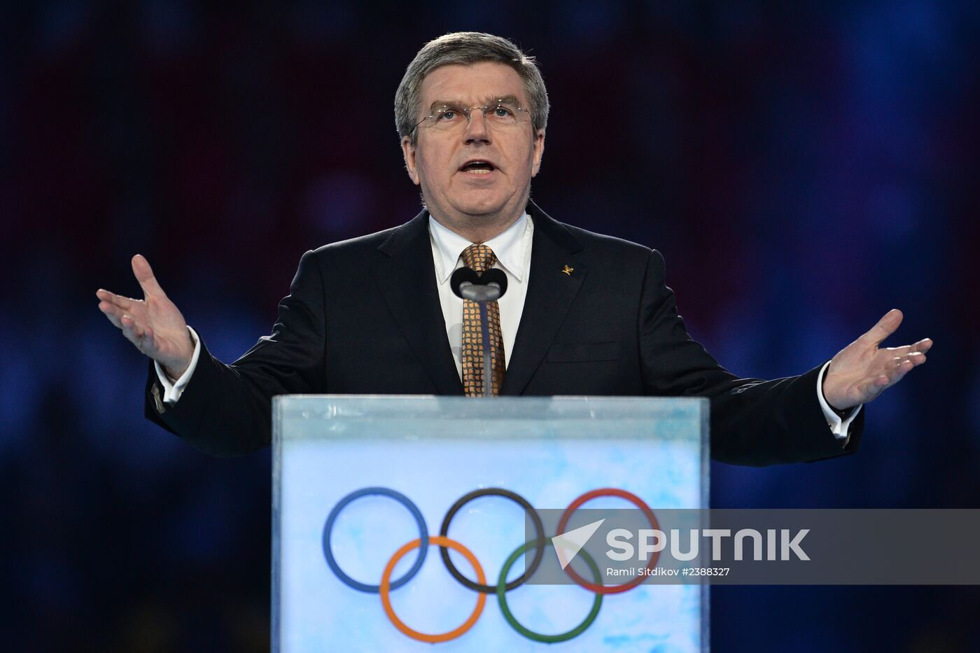 2014 Winter Olympics. Closing ceremony