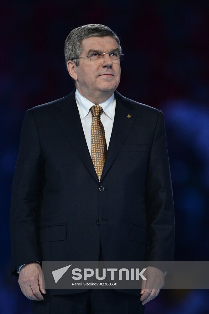 2014 Winter Olympics. Closing ceremony