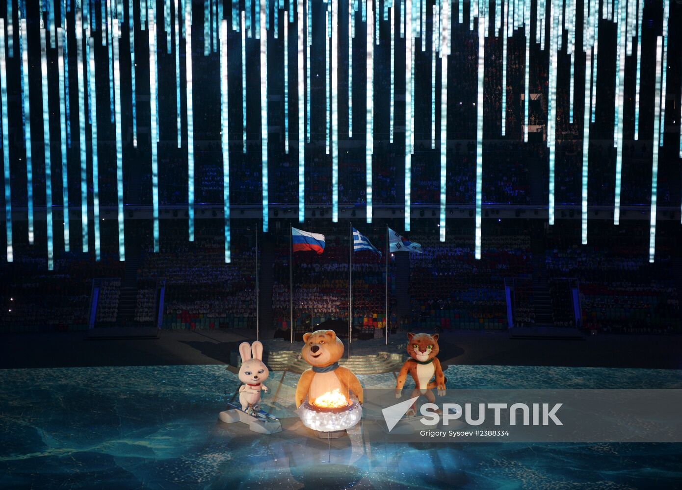 2014 Winter Olympics. Closing ceremony