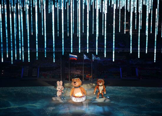 2014 Winter Olympics. Closing ceremony
