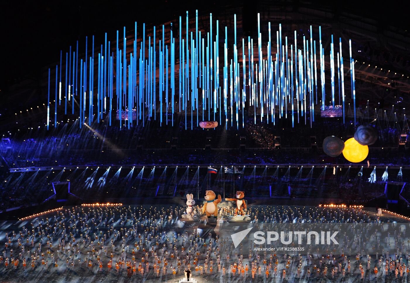 2014 Winter Olympics. Closing ceremony