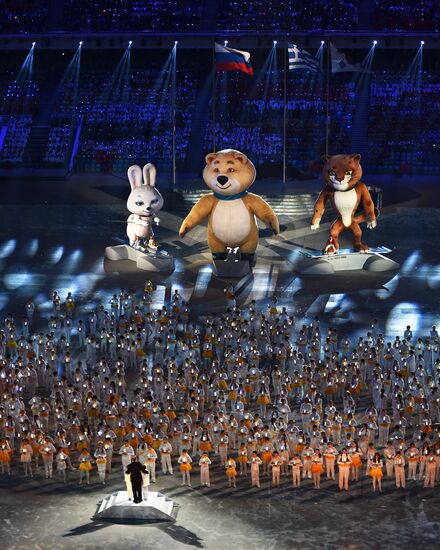 2014 Winter Olympics. Closing ceremony