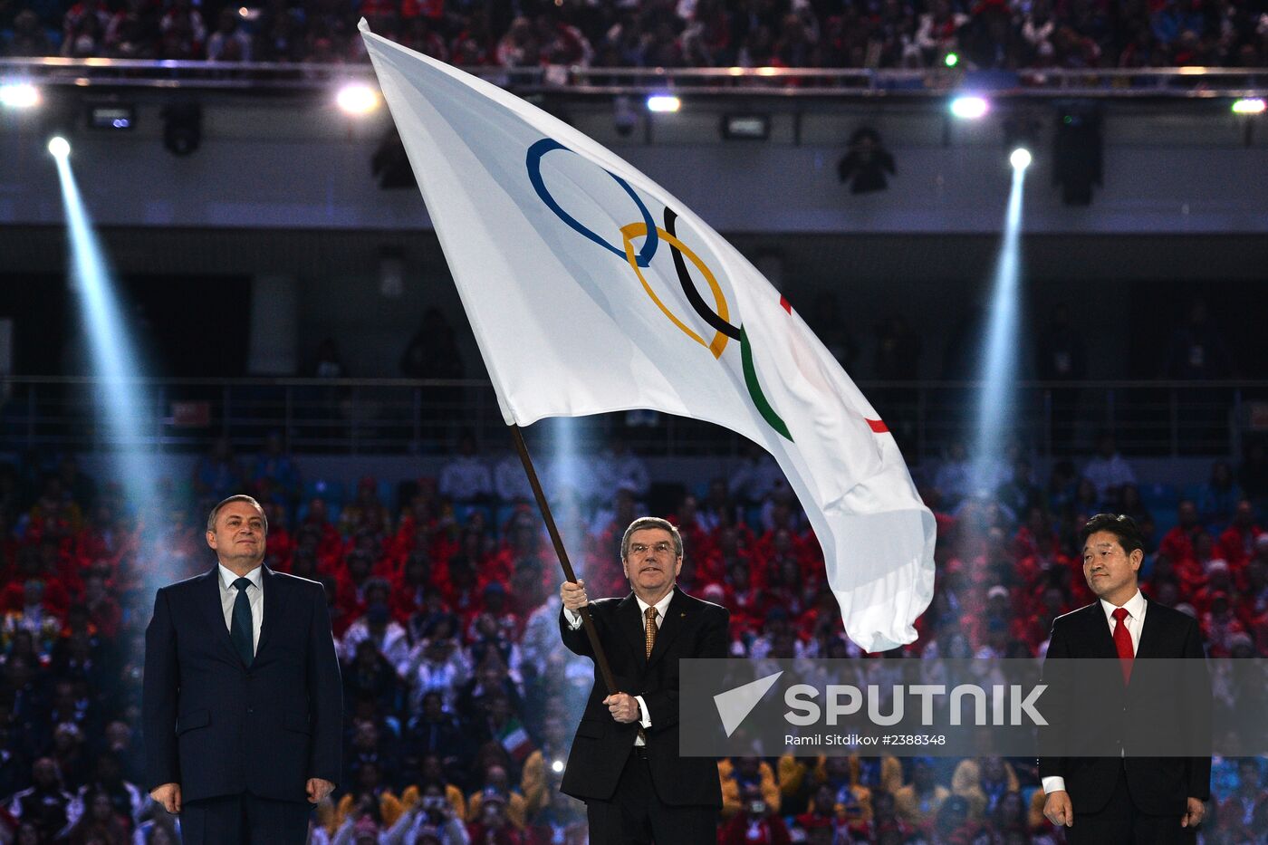 2014 Winter Olympics. Closing ceremony