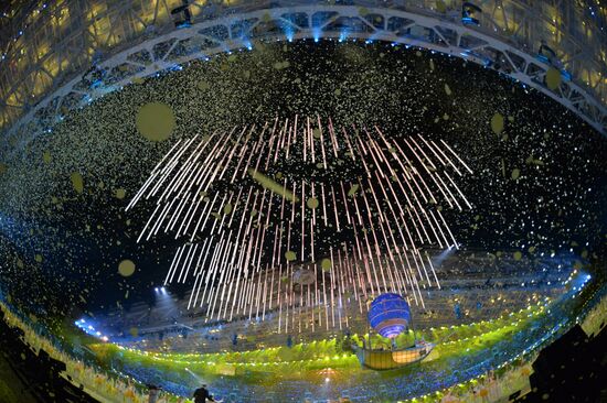 2014 Winter Olympics. Closing ceremony