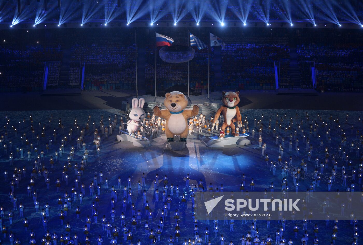 2014 Winter Olympics. Closing ceremony