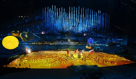 2014 Winter Olympics. Closing ceremony