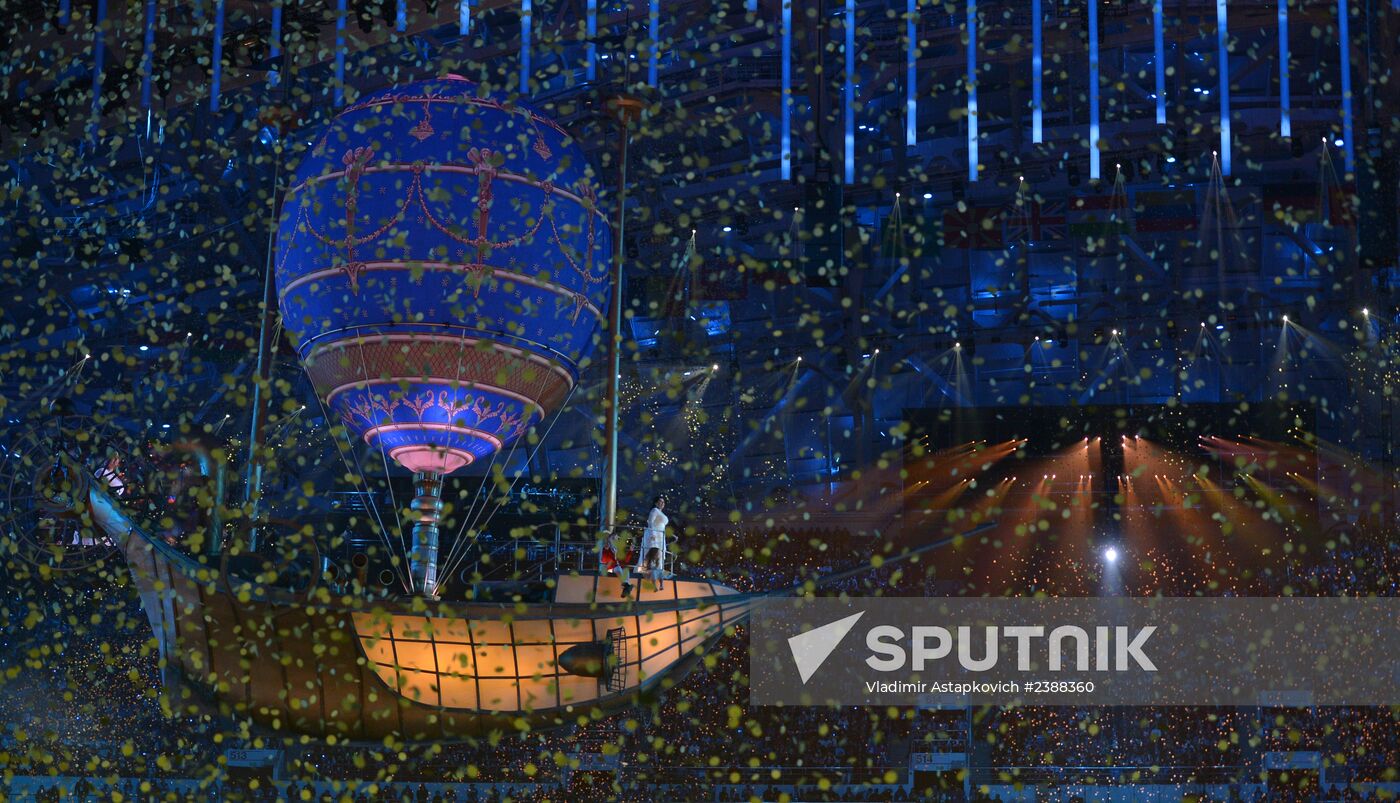 2014 Winter Olympics. Closing ceremony
