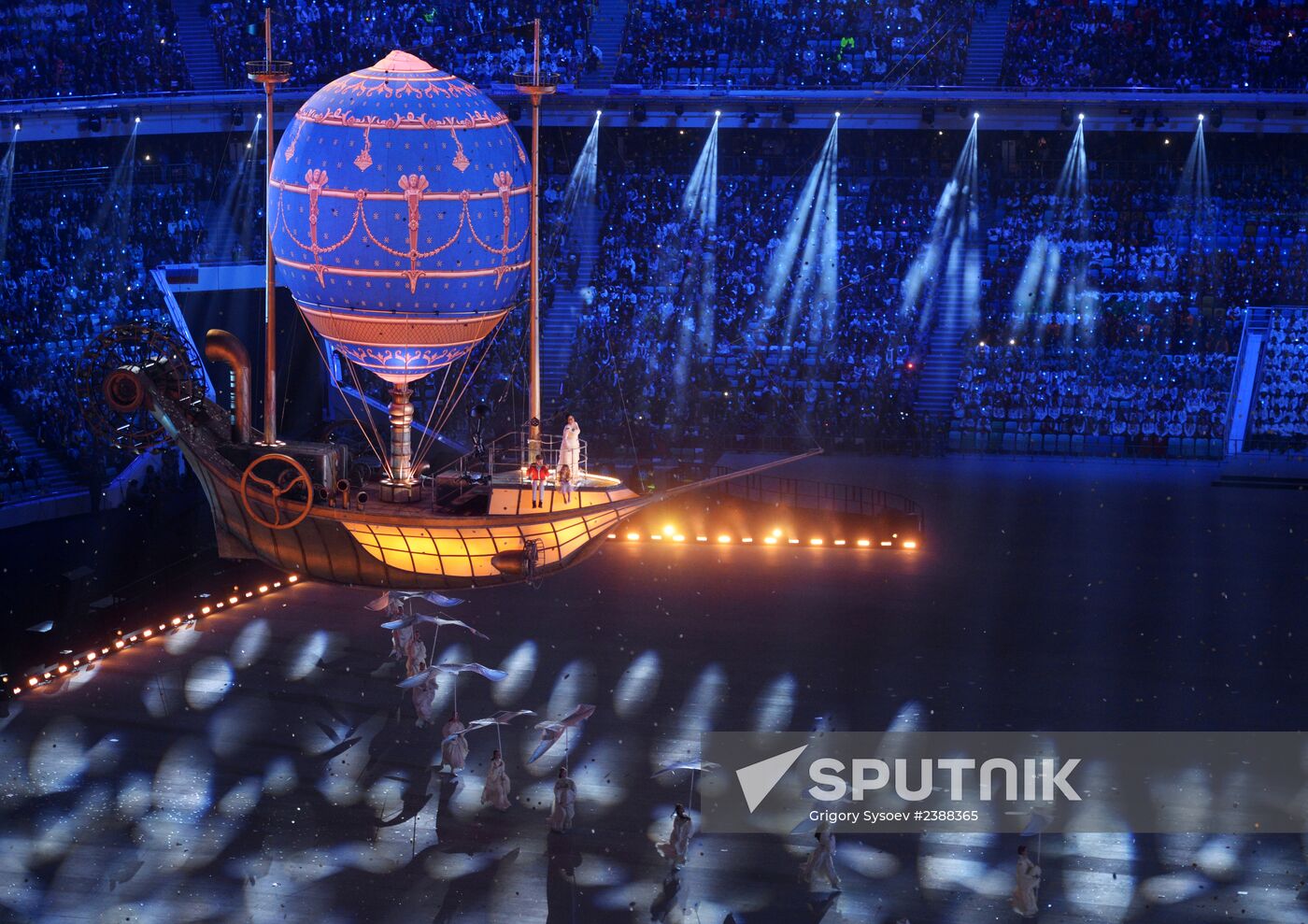 2014 Winter Olympics. Closing ceremony