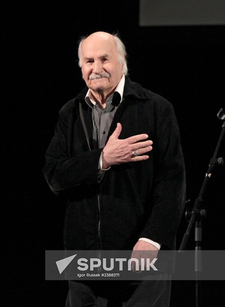 Evening with Actor Vladimir Zeldin in St. Petersburg