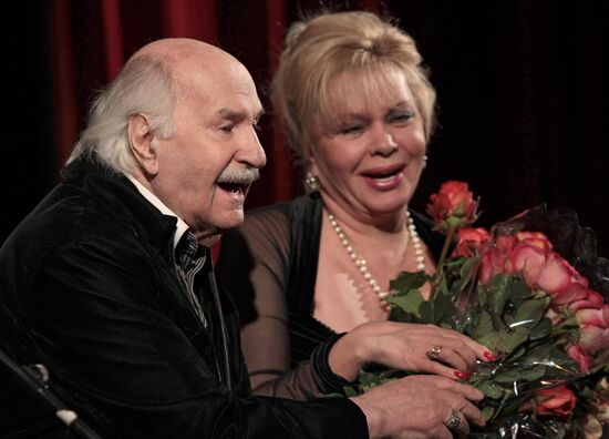 Evening with Actor Vladimir Zeldin in St. Petersburg