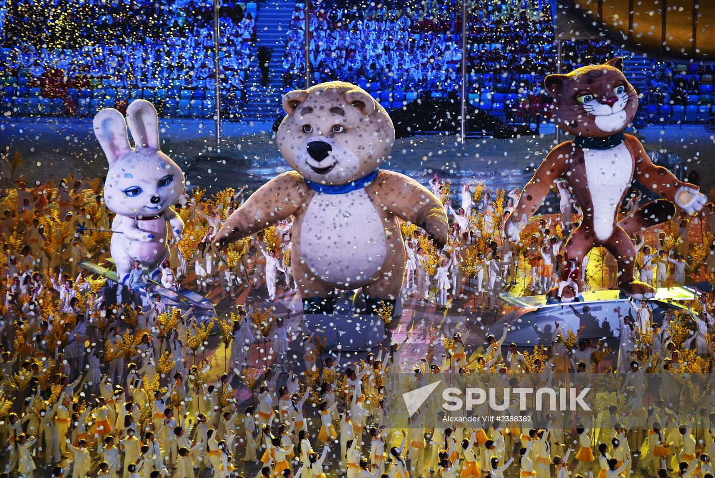 2014 Winter Olympics. Closing ceremony
