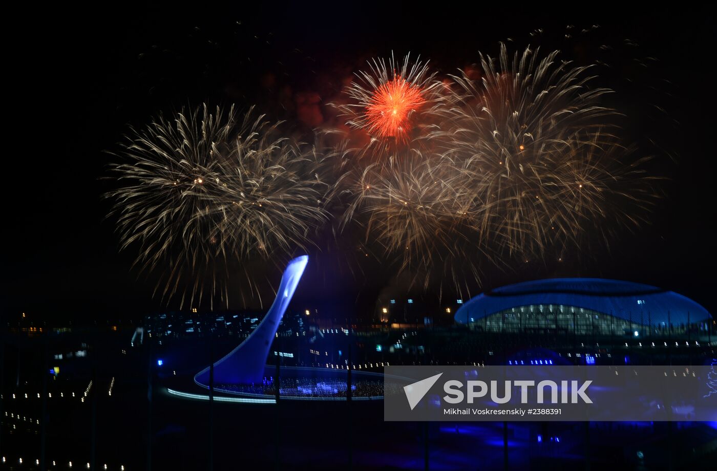 2014 Winter Olympics. Closing ceremony