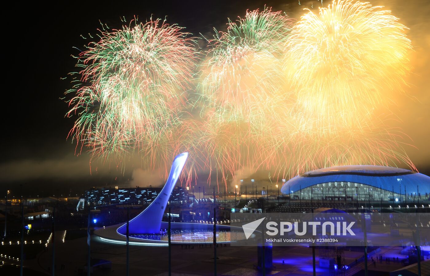 2014 Winter Olympics. Closing ceremony
