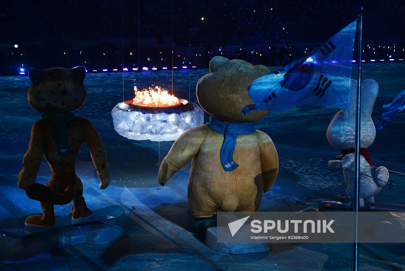 2014 Winter Olympics. Closing ceremony