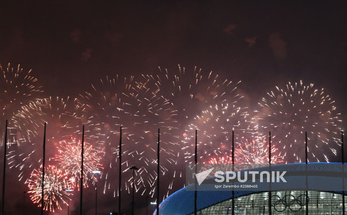 2014 Winter Olympics. Closing ceremony