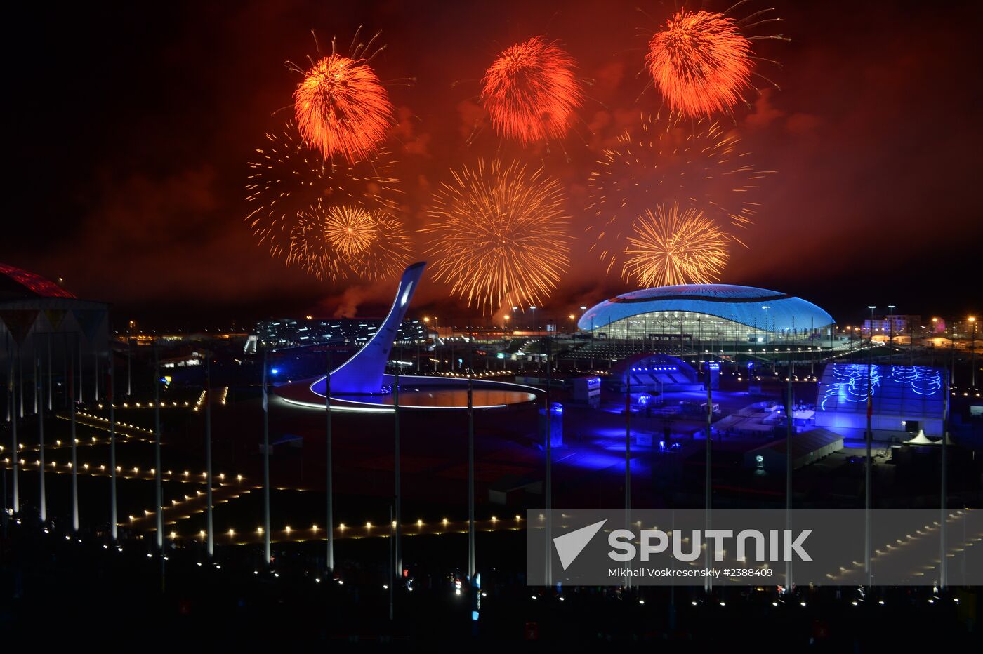 2014 Winter Olympics. Closing ceremony