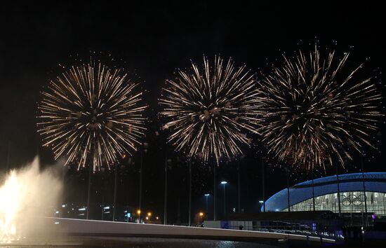 2014 Winter Olympics. Closing ceremony