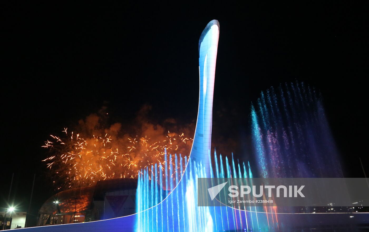 2014 Winter Olympics. Closing ceremony