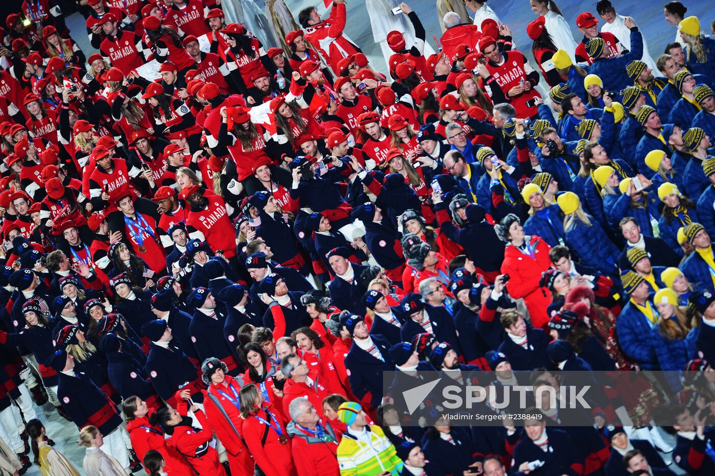 2014 Winter Olympics. Closing ceremony