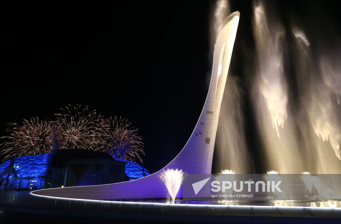 2014 Winter Olympics. Closing ceremony