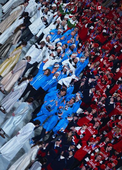 2014 Winter Olympics. Closing ceremony