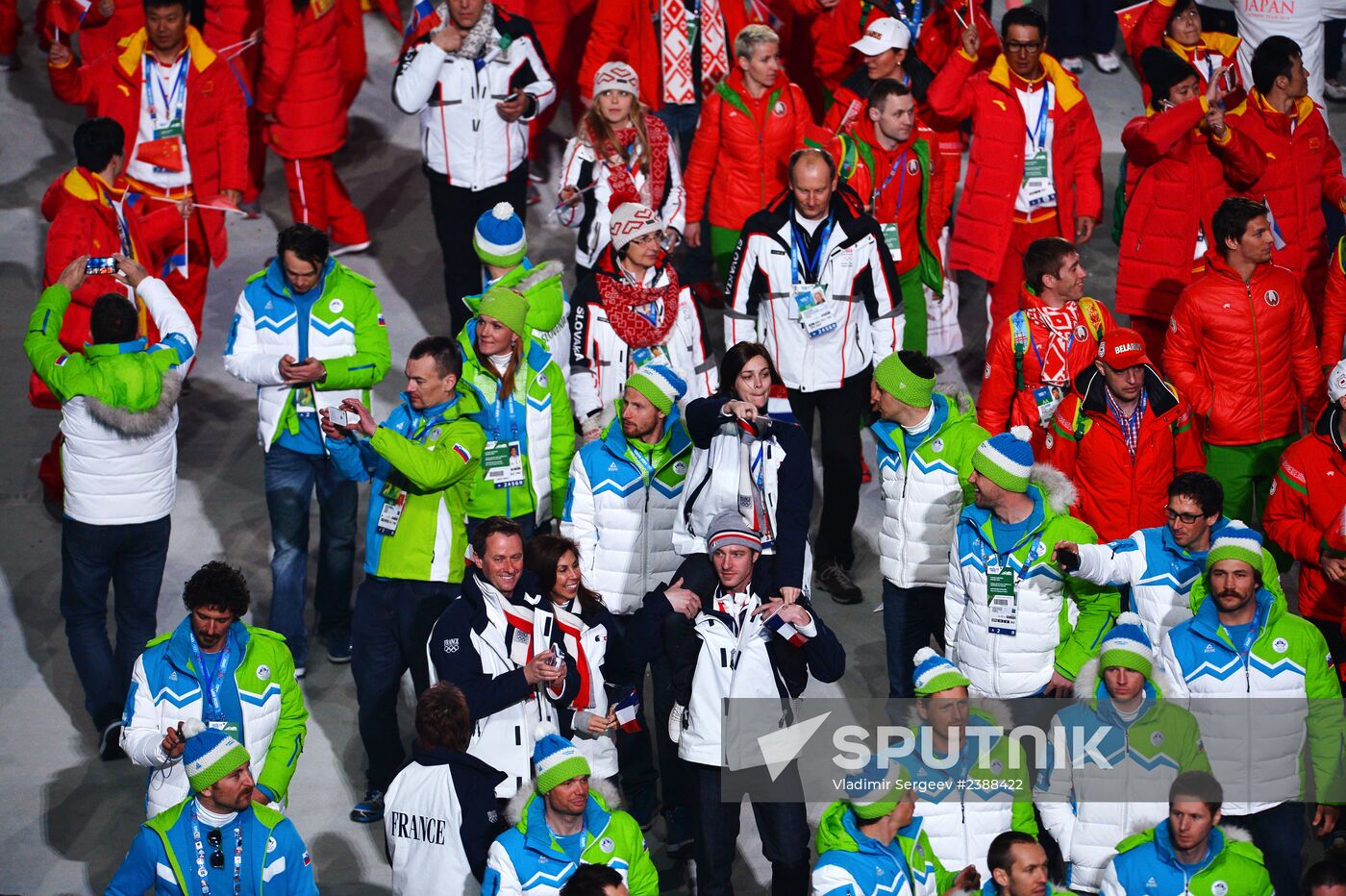 2014 Winter Olympics. Closing ceremony