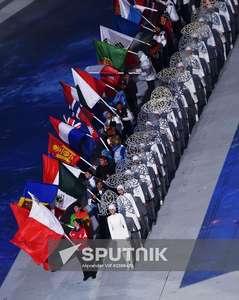2014 Winter Olympics. Closing ceremony